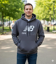 Худи Delviago DL552 grey - делук