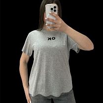 Футболка Elena&Vika 25075 l.grey - делук