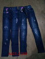 Лосины No Brand A421-2 jeans - делук