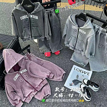 Костюм Спорт Фунтик 26003 d.grey - делук