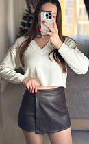 Юбка-Шорты Arina 1696 brown - делук