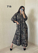 Платье Fsn 716-2 brown - делук