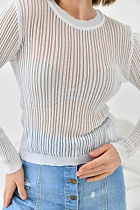 Свитер Karon 10676-0 white - делук