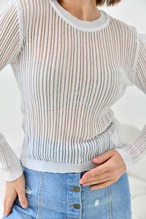 Свитер Karon 10676-0 white - делук