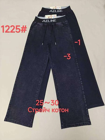 Джинсы Immei 1225-1 black - делук