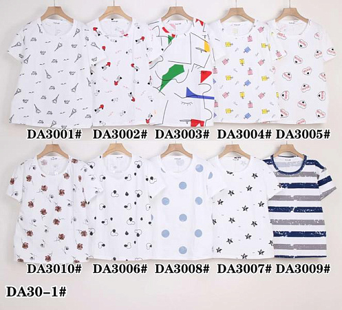 Футболка Tran DA30-1 mix - делук