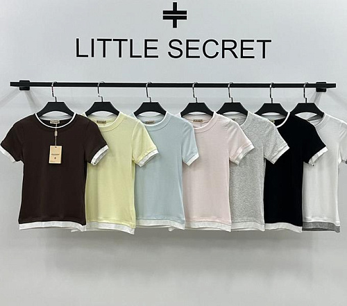 Футболка Little Secret 2288 black - делук