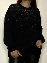 Свитер Kosta 8609 black - делук