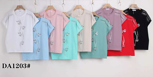 Футболка Xie DA1203 mix - делук