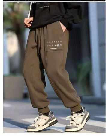 Штаны Спорт Delfinka 88210 brown - делук