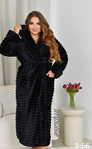 Халат Romeo Life RL794 black - делук