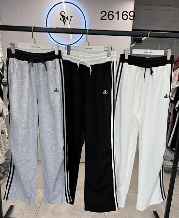 Штаны Спорт Saint Wish 26169 white - делук