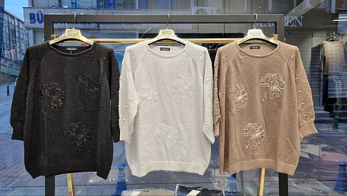 Свитер Julia JL992 black - делук