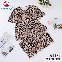 Пижама Estima 6117 beige - делук