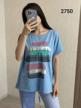 Футболка Fsn 2750 l.blue - делук