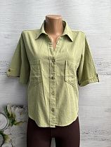Рубашка New Season 8379 green - делук