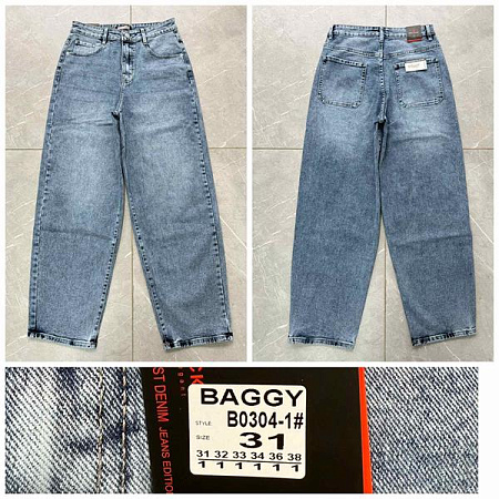 Джинсы Relucky B0304-1 blue - делук