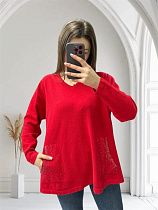Свитер Ekvato 25204 red - делук
