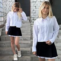 Рубашка Karolina KR192 white - делук
