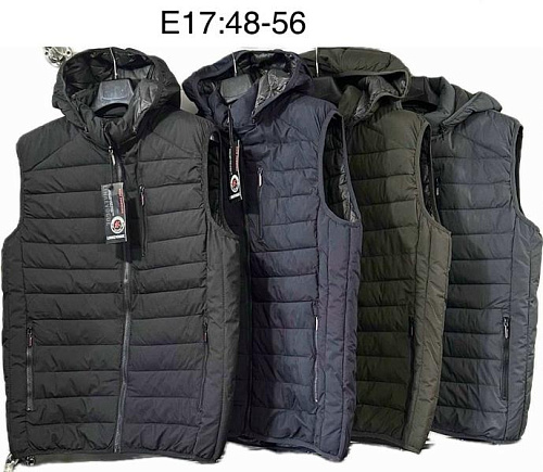 Жилетка Tran E17 navy - делук