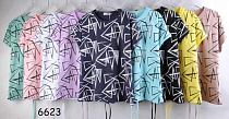 Футболка Jjf 6623 mix - делук