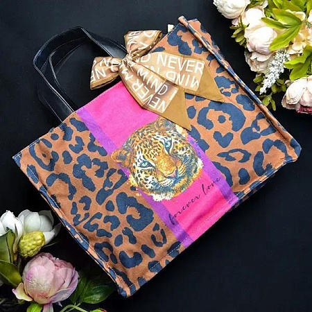 Сумка Luna-Bag 23-3 brown-crimson - делук