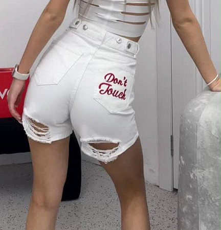 Шорты Maxim Jeans 243-7468 white - делук
