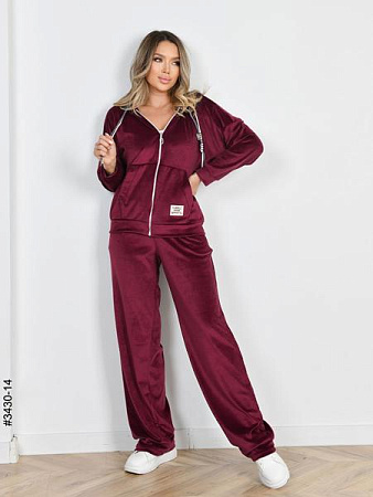 Костюм Спорт Odesaopt 3430-14 wine - делук