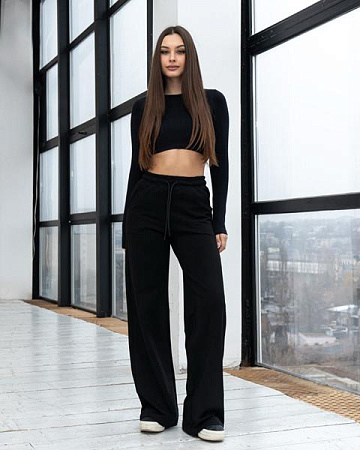 Штаны Спорт Azna Б44 black - делук