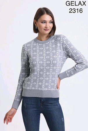 Свитер Julia 2316 grey - делук