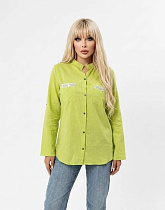 Рубашка Global GL263 l.green - делук