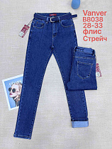 Джинсы Vanver B8038 blue - делук
