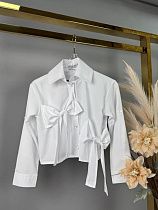 Блузка Jjf 686 white - делук