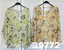 Блузка Divo 39772 green - делук
