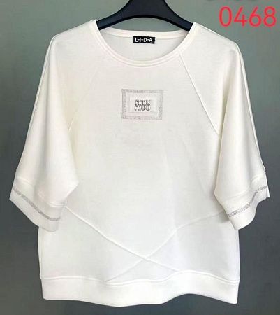 Свитер Lida 0408 white - делук