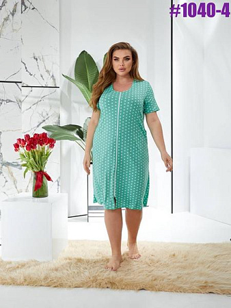 Халат Bat 1040-4 mint - делук