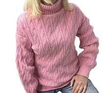 Свитер Elena&Vika 24027 pink - делук