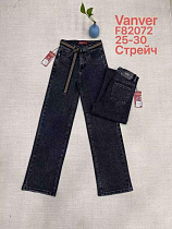 Джинсы Vanver F82072 navy - делук