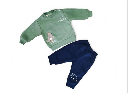 Костюм Спорт Malibu2 3425 green - делук