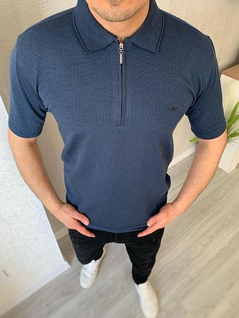 Футболка No Brand 5426 navy - делук