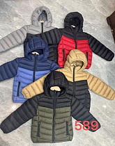 Куртка Chicwear 589 black-khaki - делук