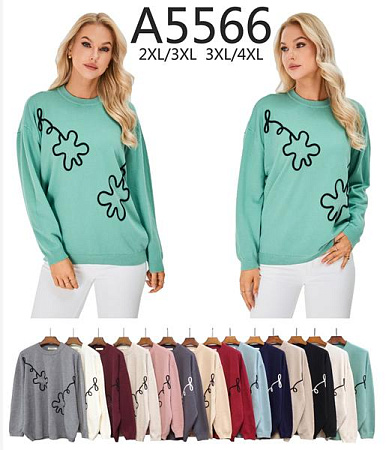 Свитер Anne-Kiss Me A5566 mix - делук