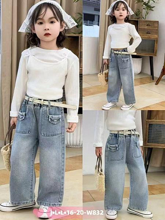 Джинсы Фунтик W832 l.blue - делук