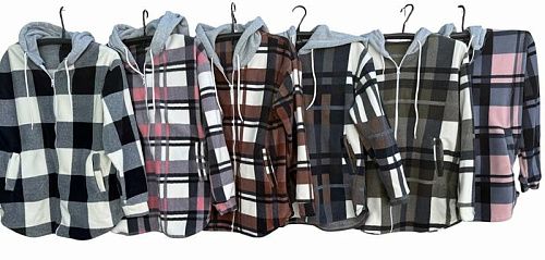 Рубашка Modnulya MD26 d.grey-brown - делук