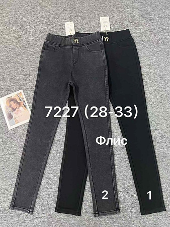 Джинсы Immei 7227-1 black - делук