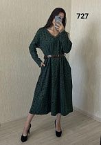 Платье Fsn 727 green - делук