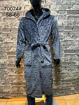 Халат Homewear 70074 grey - делук