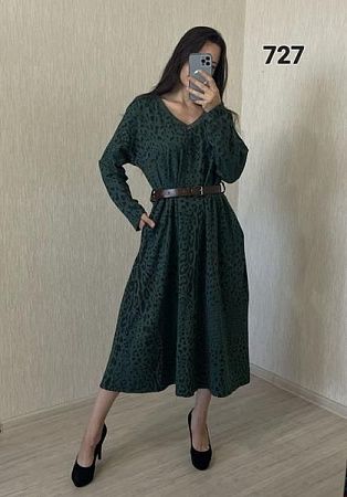 Платье Fsn 727 green - делук