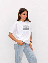 Футболка Fsn 6572 white - делук
