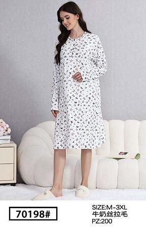 Ночнушка Fili Wear 70198 white - делук